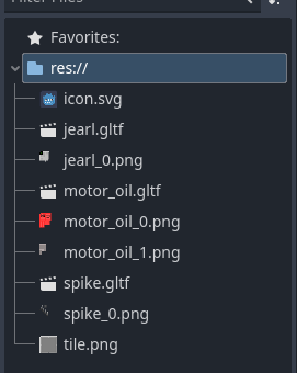 Assets in Godot