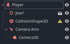 Renaming the Player Nodes
