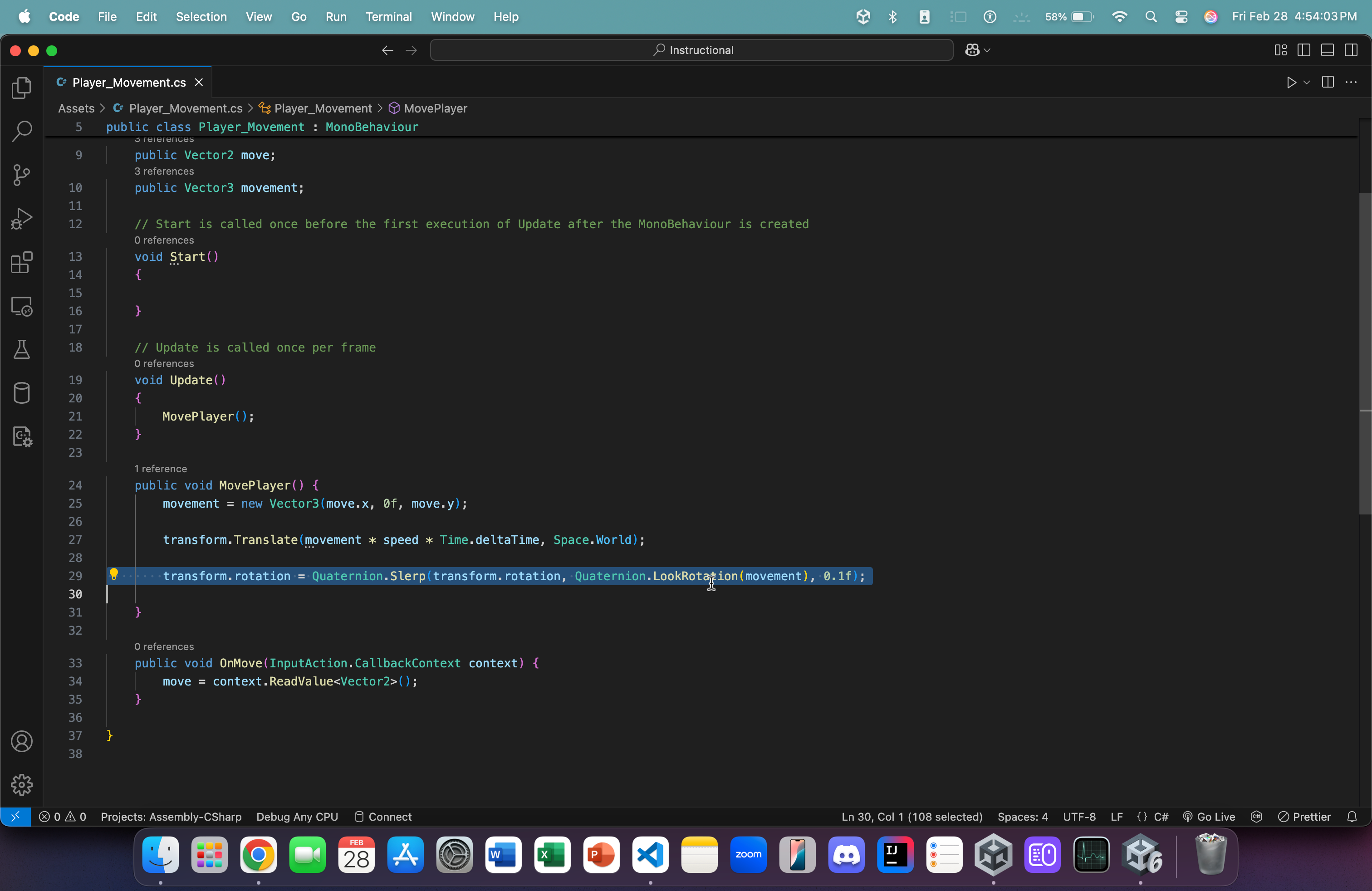 Unity Editor Home Page