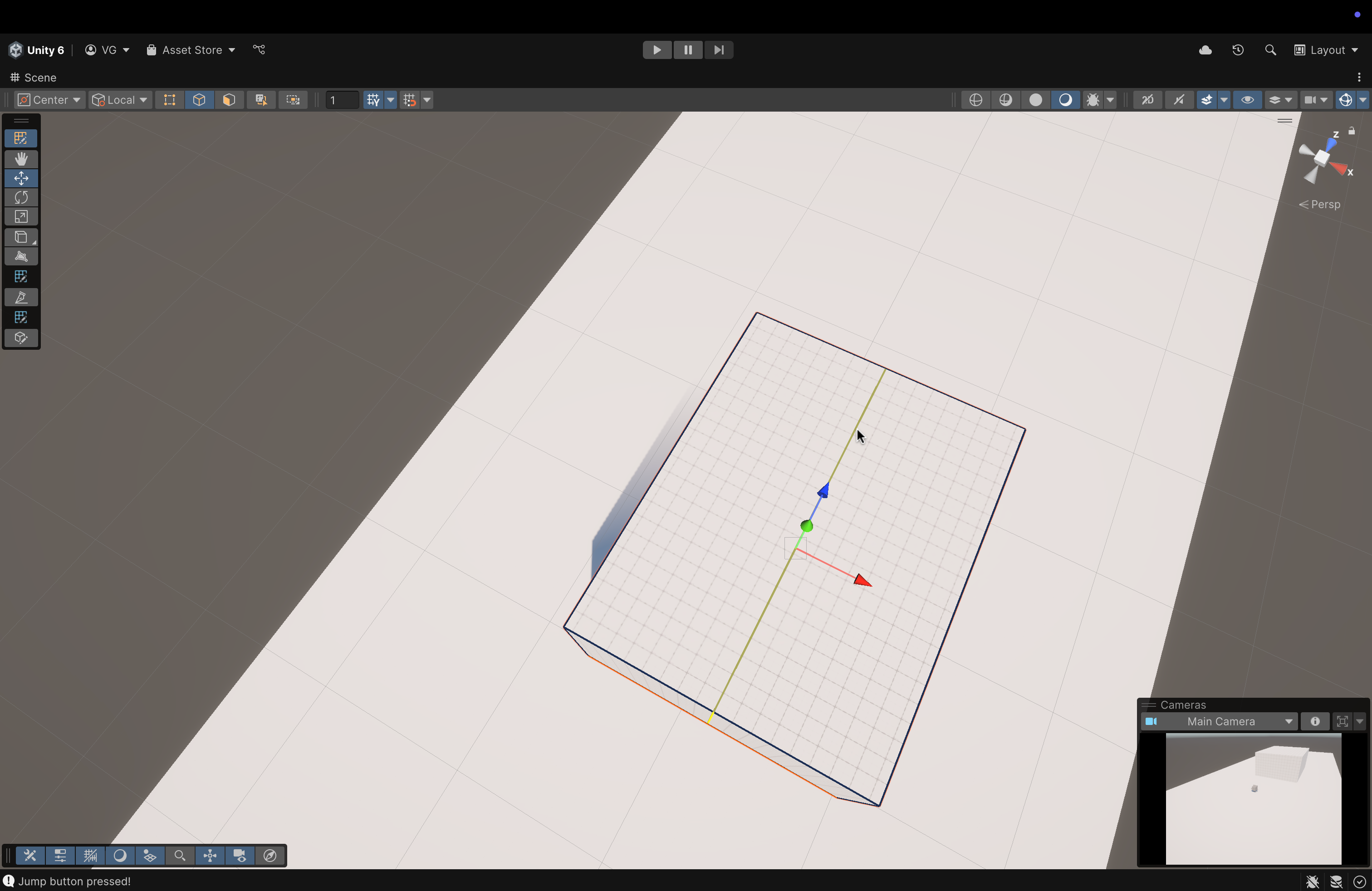 Unity Editor Home Page