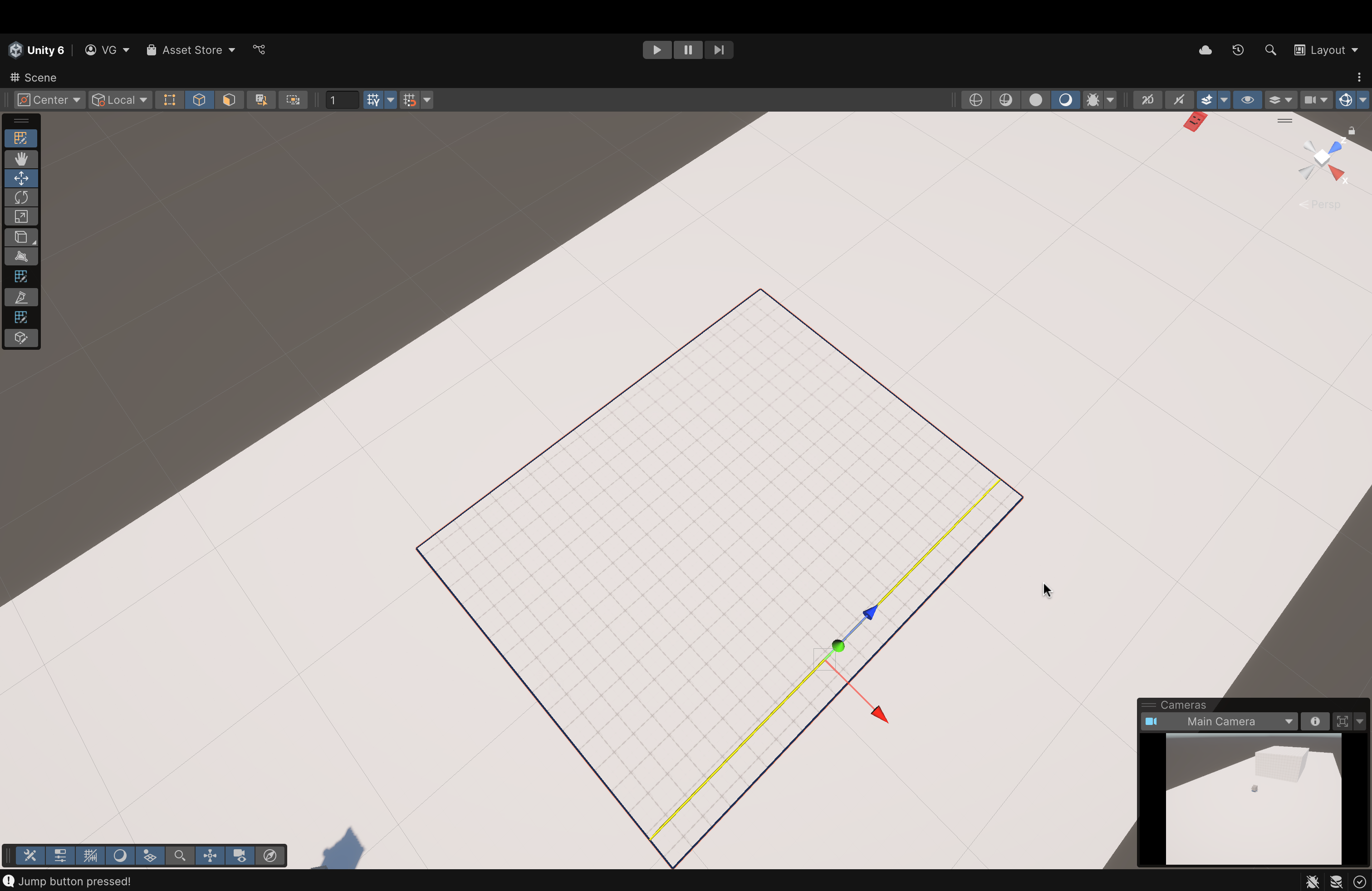 Unity Editor Home Page
