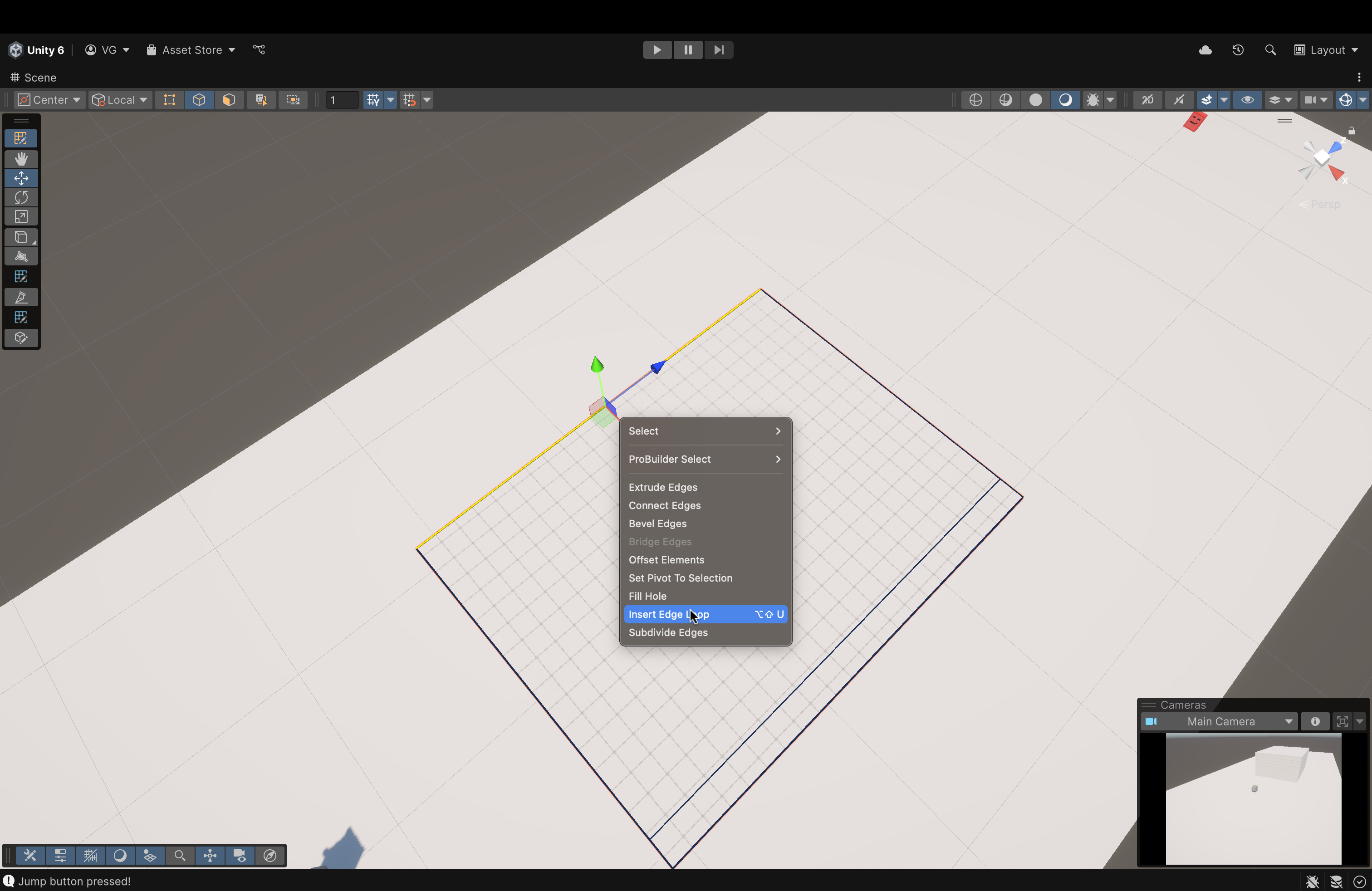 Unity Editor Home Page