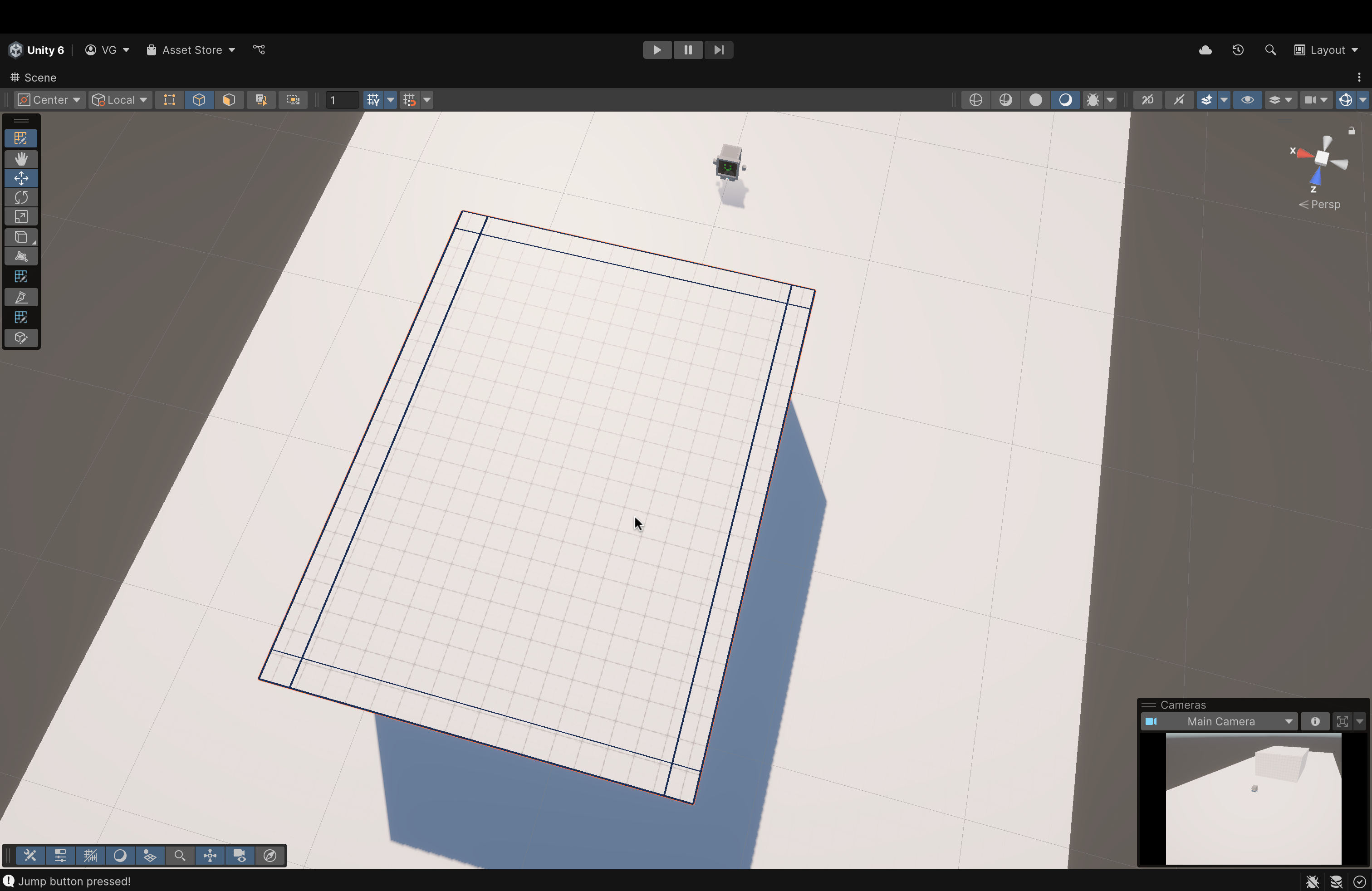 Unity Editor Home Page