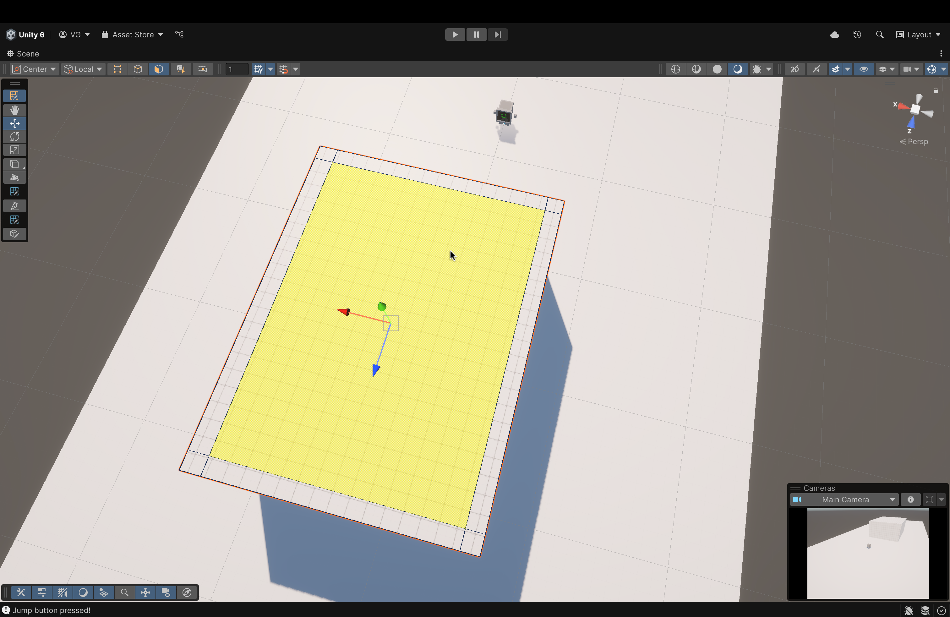 Unity Editor Home Page
