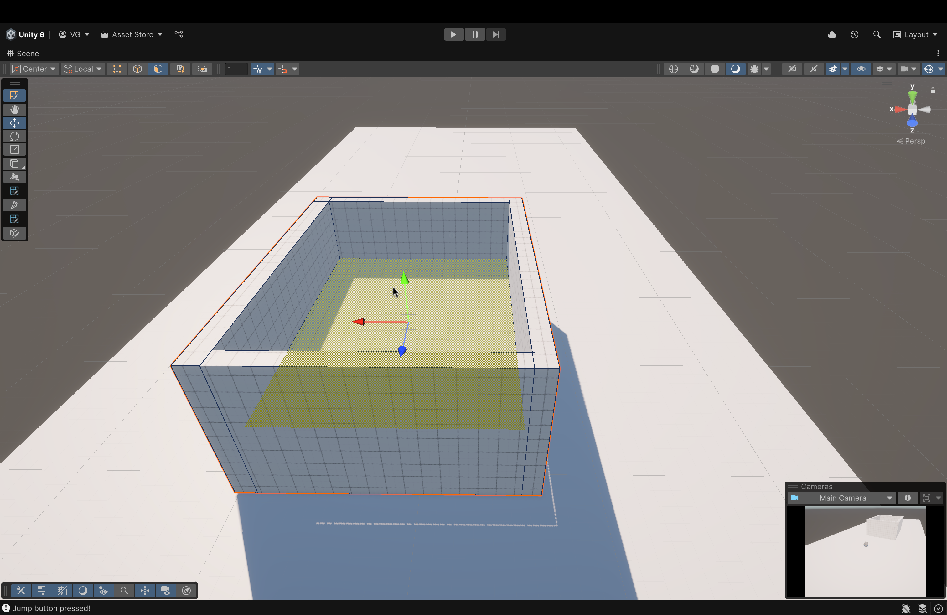 Unity Editor Home Page