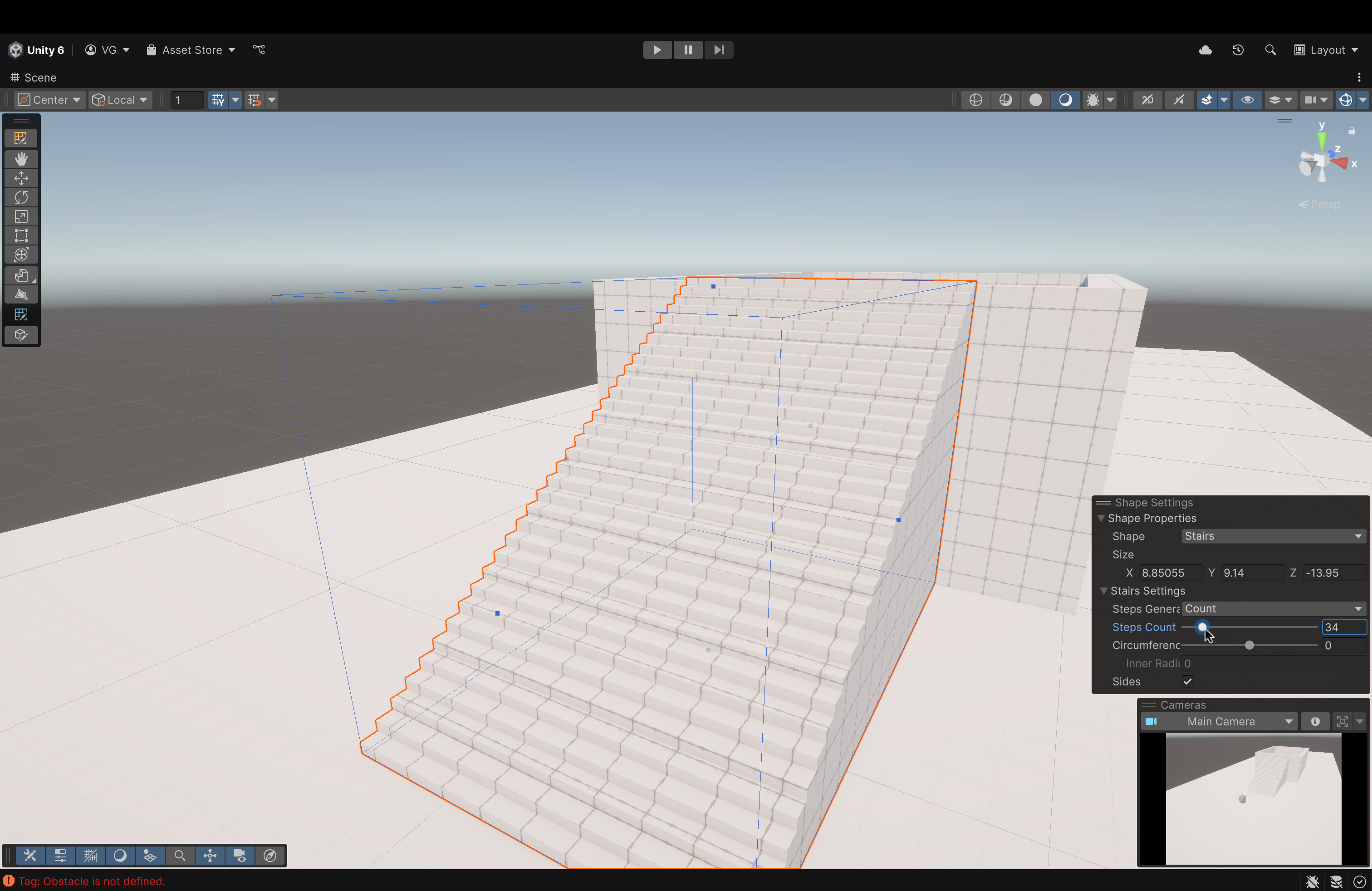 Unity Editor Home Page